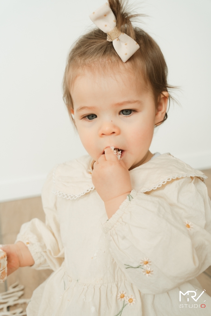Séance photo smash the cake bébé anniversaire