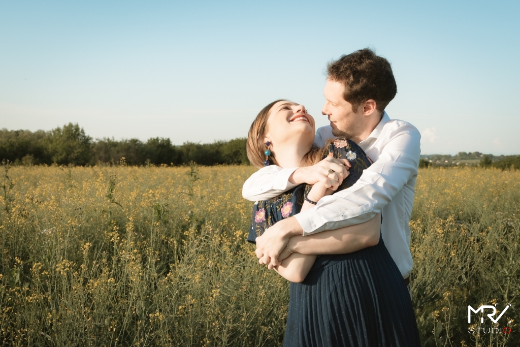 Séance photo engagement mariage couple AH