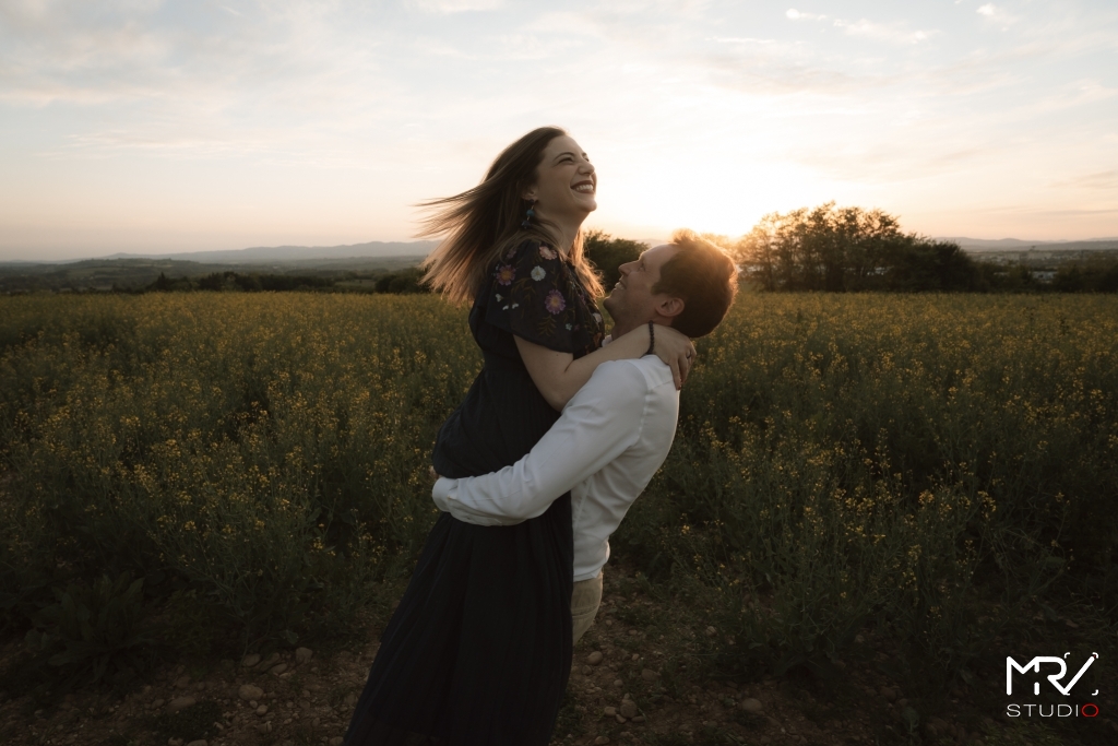 Séance photo engagement mariage couple AH