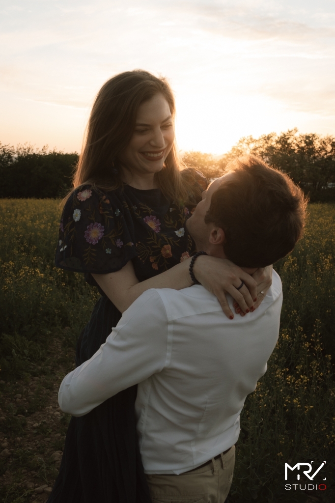 Séance photo engagement mariage couple AH