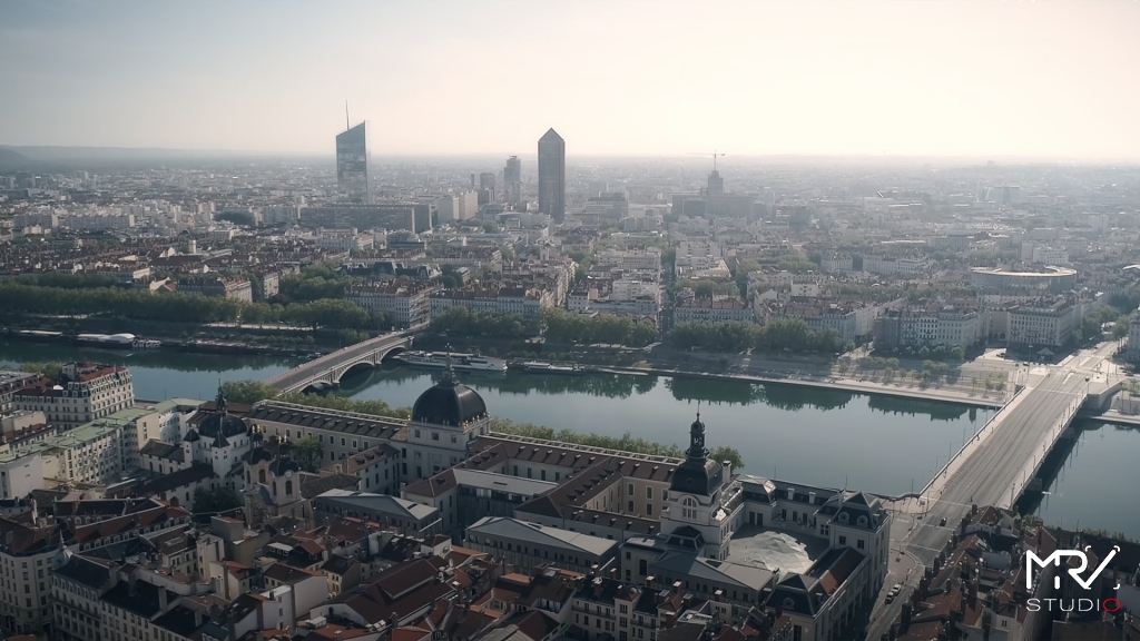 vidéo drone lyon
